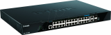 D-Link DGS 1520-28MP - Switch - 20x Gbit, 4x 2,5Gbit, 2x10GbE RJ45 2x SFP+ (24x PoE+ 370W)