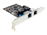 DeLock Dual-Port PCIe x1 -2x Gigabit Netzwerkadapter (FH/LP) RTL8111