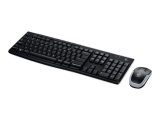 Logitech MK270 Tastatur-und-Maus-Set schwarz DE