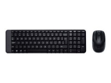 Logitech MK220 Tastatur-und-Maus-Set schwarz INT NSEA