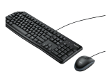 Logitech MK120 Tastatur-und-Maus-Set schwarz DE